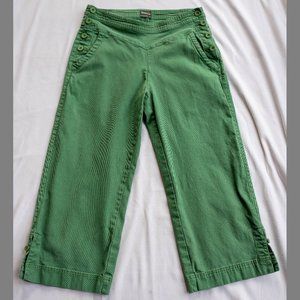 Royal Robbins Green Stretch Capri pants